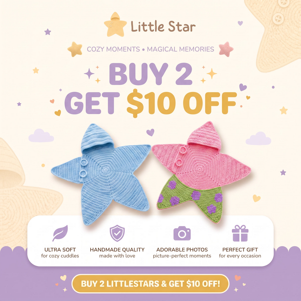 Starfish Baby Star Set